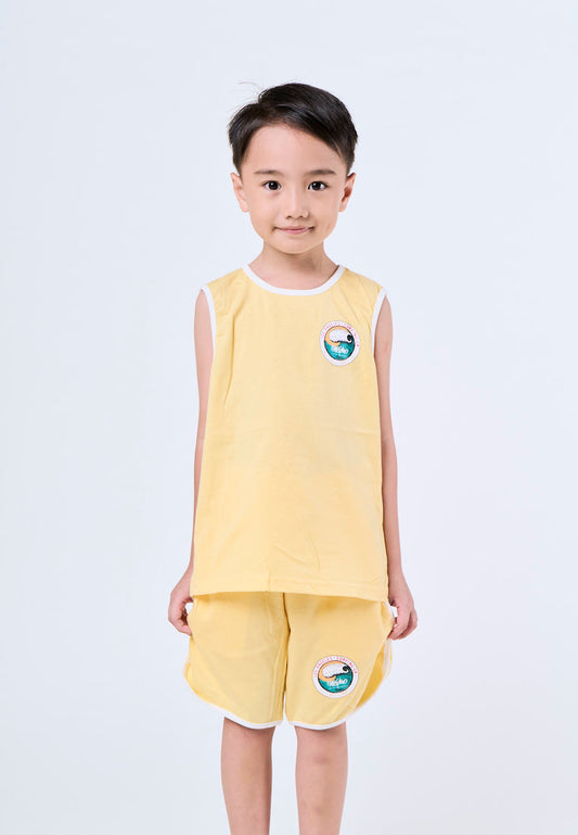 Mossimo Kids Boys Miel Yellow Tank Top and Short Set