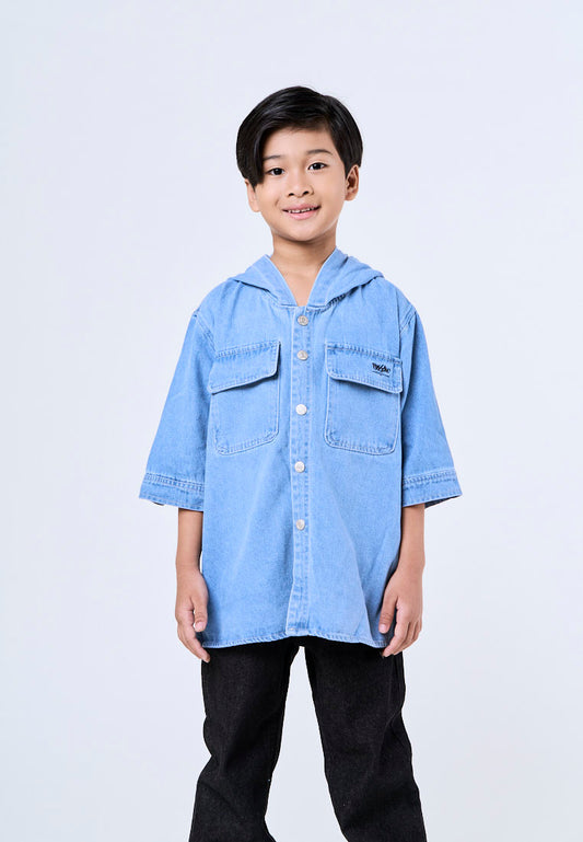 Mossimo Kids George Denim Hooded Jacket
