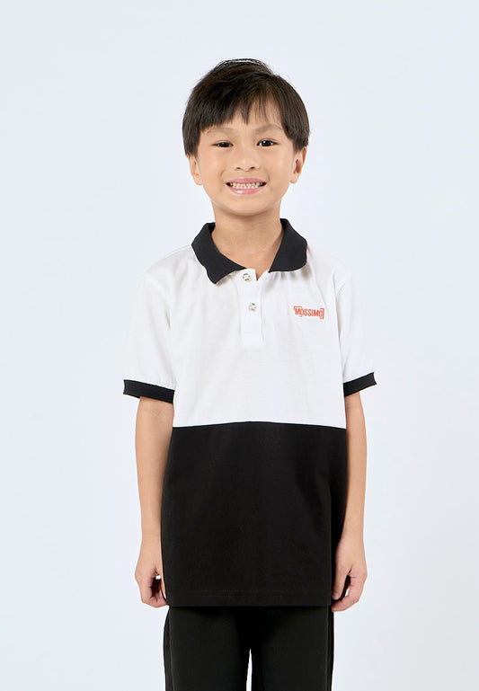Mossimo Kids Kenjie Black White Polo Shirt