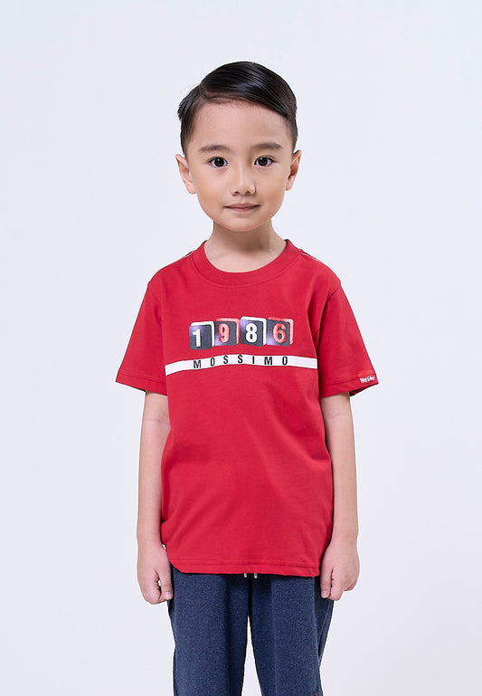 Mossimo Kids Soren Crimson Round Neck Regular Tshirt
