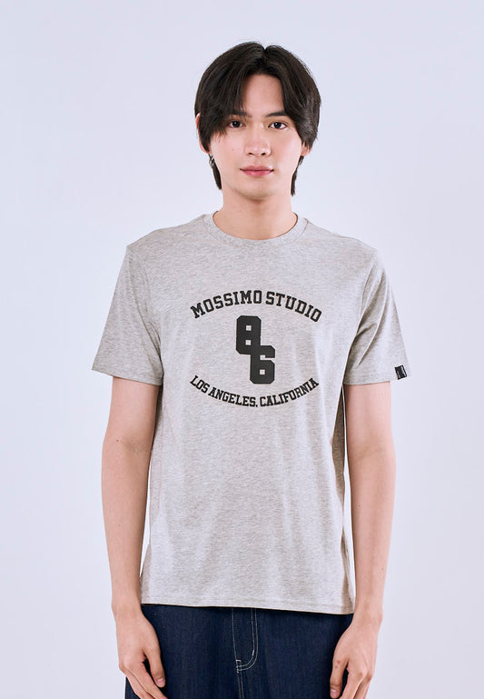 Mossimo Michael Heather Gray Muscle Fit Tee For Men
