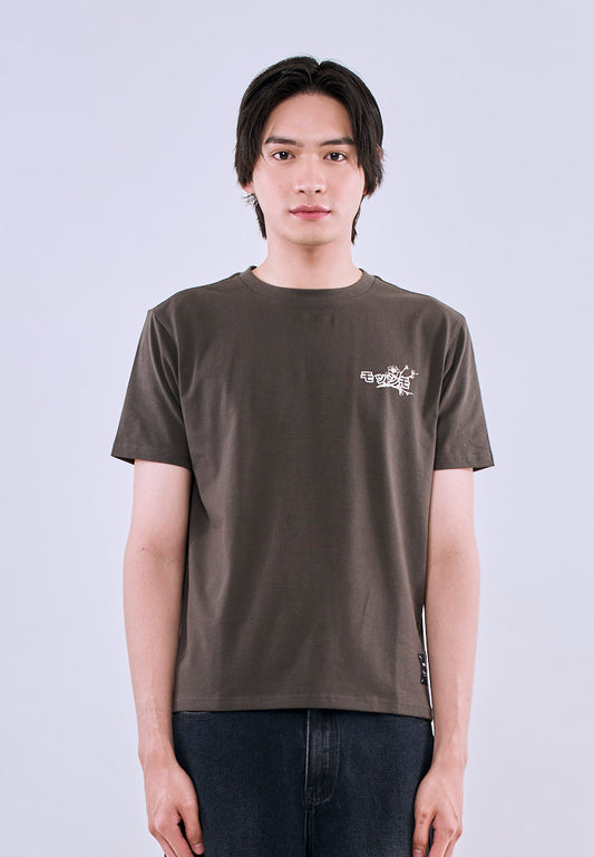 Mossimo Blaze Gray Unisex Fit Tee For Men