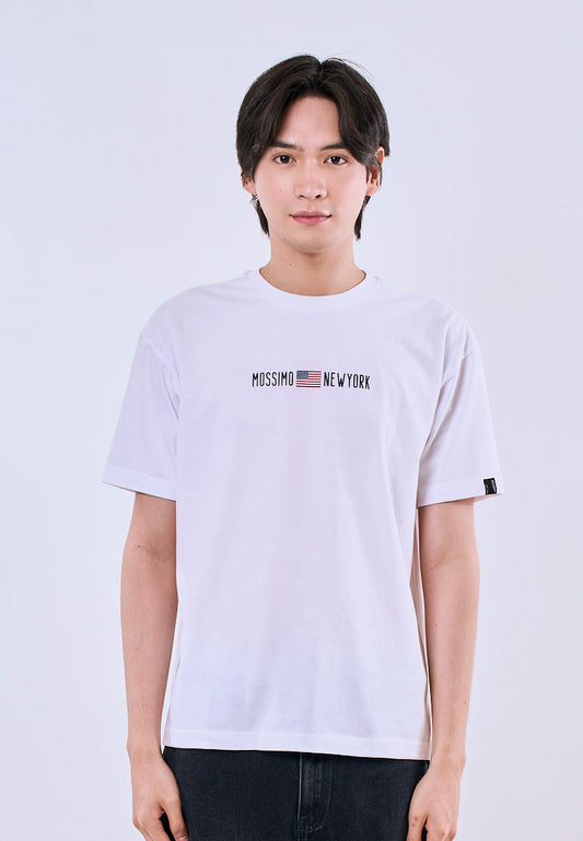 Mossimo Samuel White Urban Fit Tee For Men