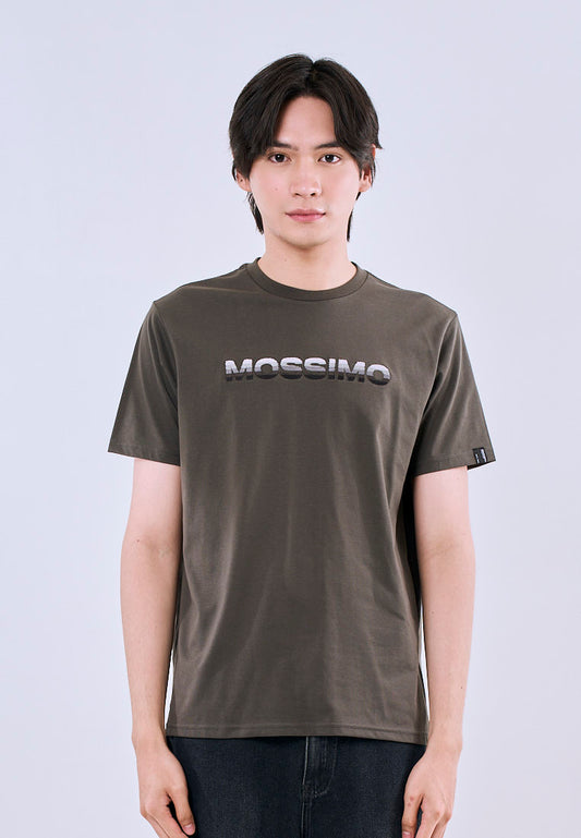 Mossimo Xyro Gray Classic Fit Tee For Men