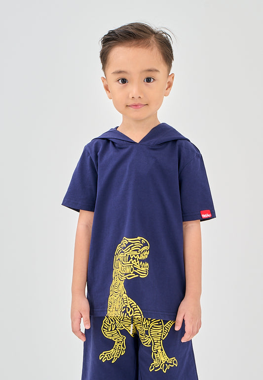 Mossimo Kids Rowan Dark Beige Boys Short Set
