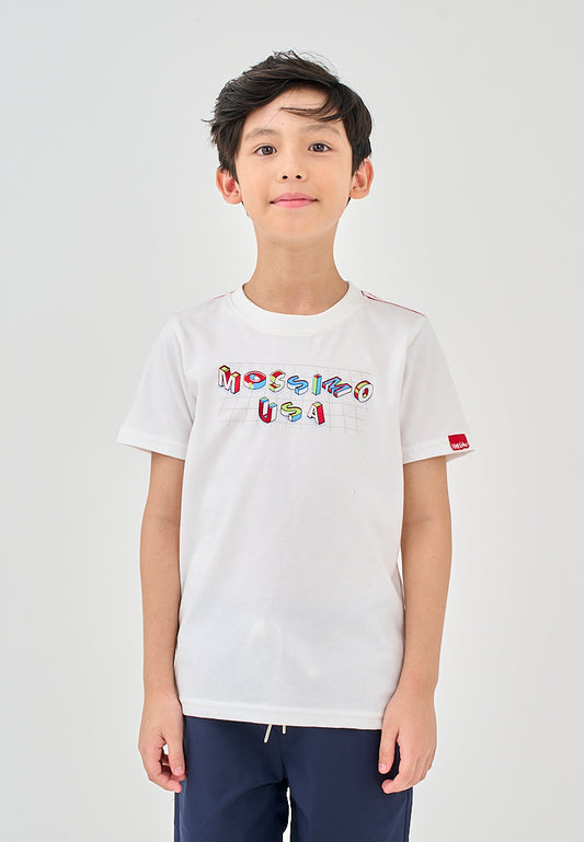 Mossimo Kids Aeron White Basic Tshirt