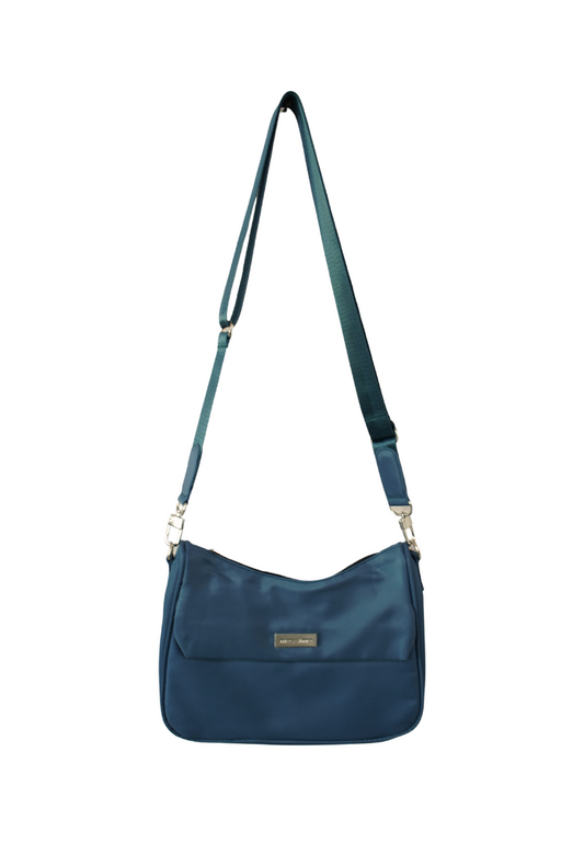 Mossimo Sheryn Blue Shoulder Bag