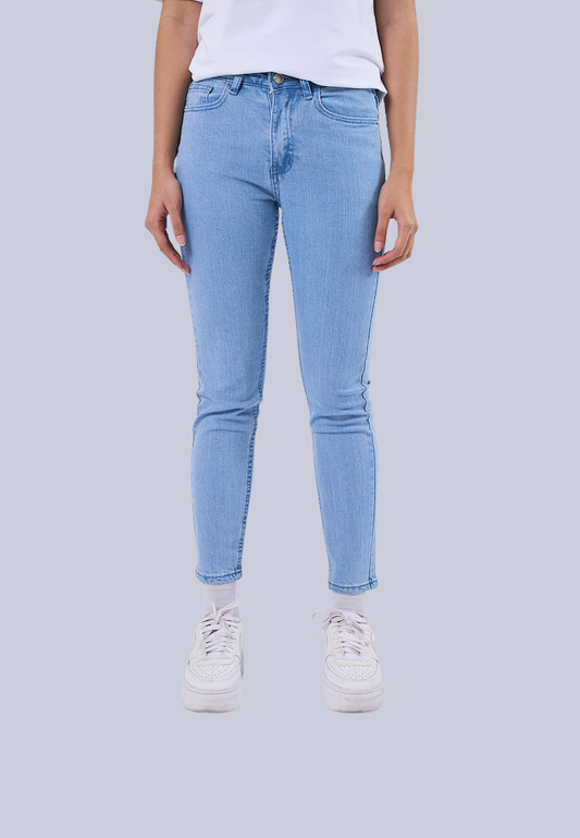 Mossimo Odette Light Blue Five Pocket Skinny Jeans