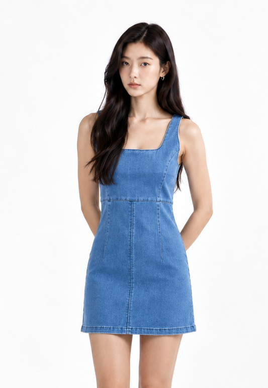 Mossimo Lexi Blue Denim Dress