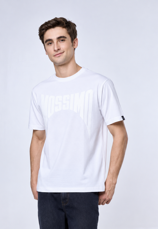 Mossimo Niko White Comfort Fit Tee