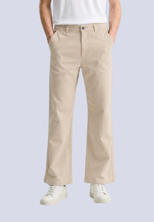 Mossimo Cristoff Beige Bootcut Twill Pants