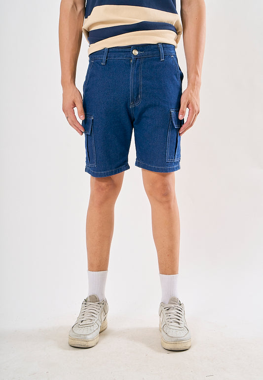 Mossimo Brannon Medium Blue Cargo Shorts