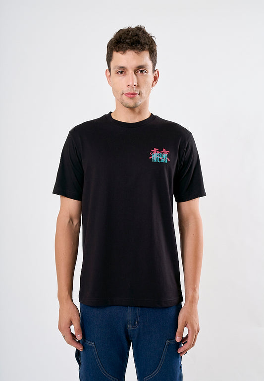 Mossimo Alonzo Black Comfort Fit Tee