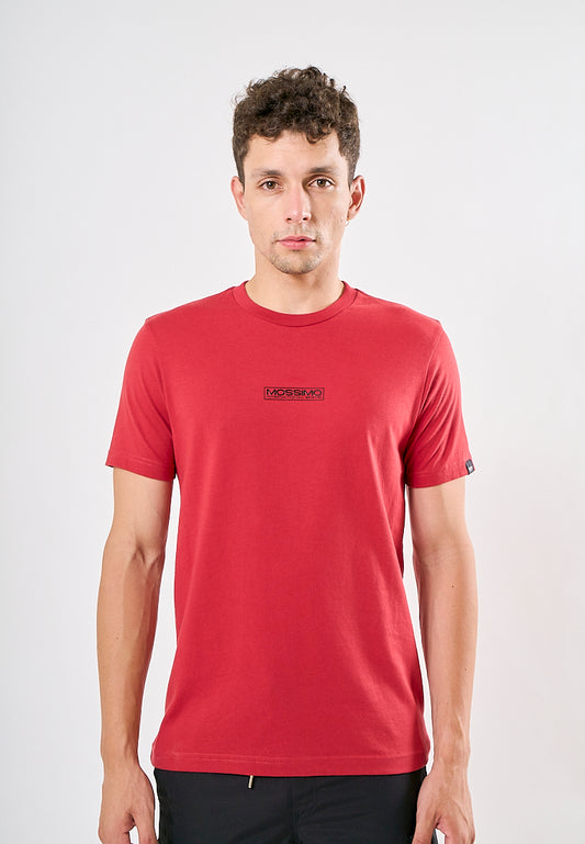 Mossimo Jude Chili Red Muscle Fit Tee