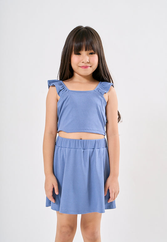 Mossimo Kids Cassie Dark Blue Top and Skirt Set