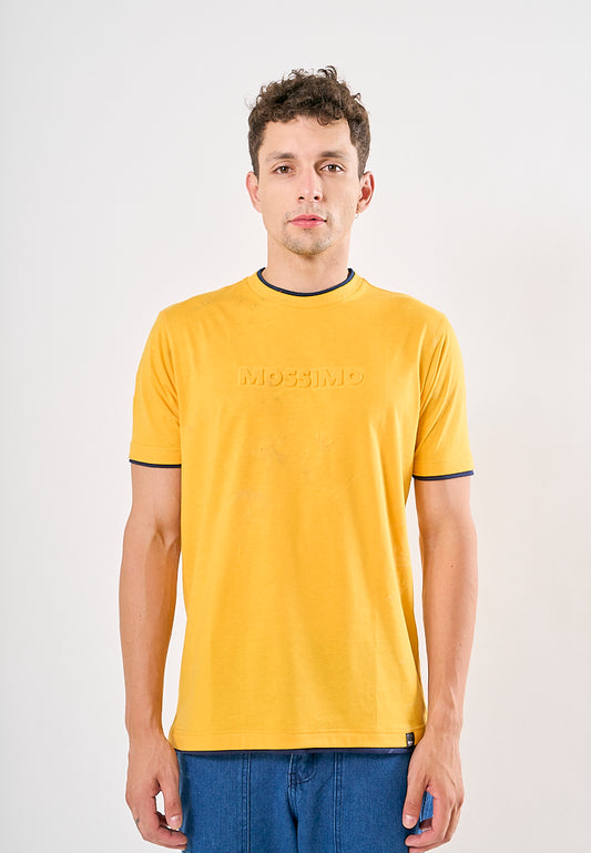 Mossimo Felix Yellow Premium Classic Fit Tee