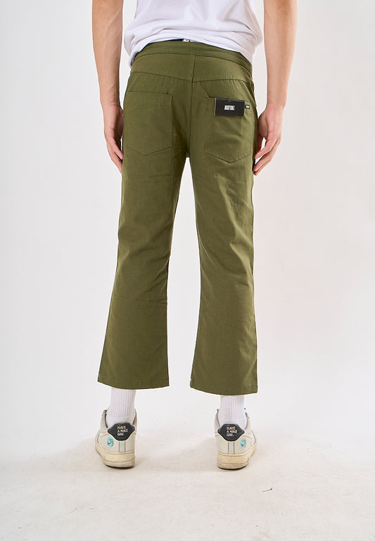 Mossimo Cristoff Olive Green Bootcut Twill Pants