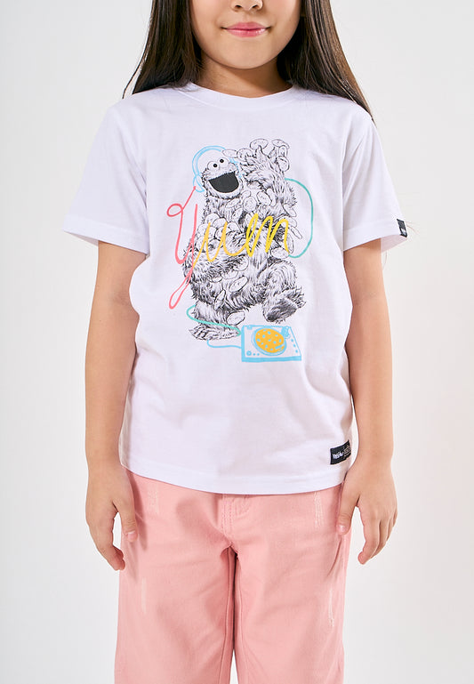 Mossimo Kids Kai White Sesame Street Tshirt