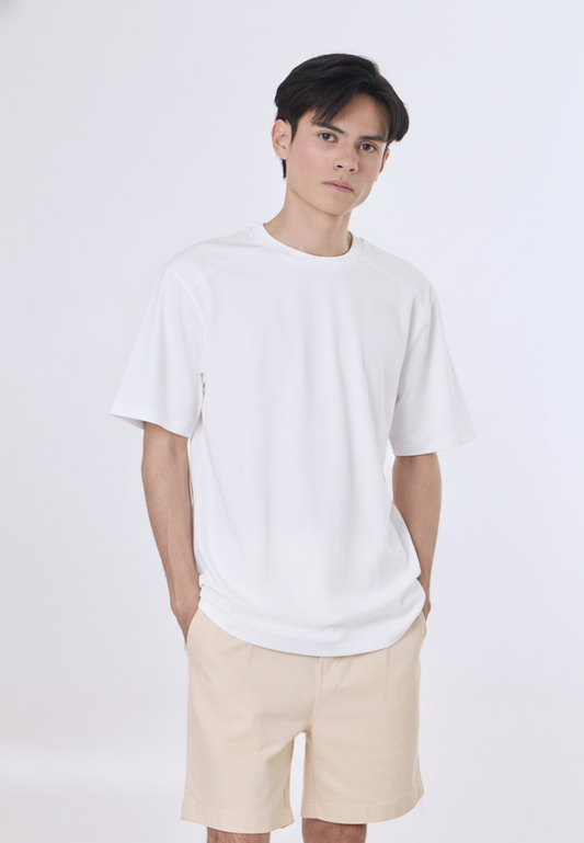 Mossimo Elio White Classic Fit Tee
