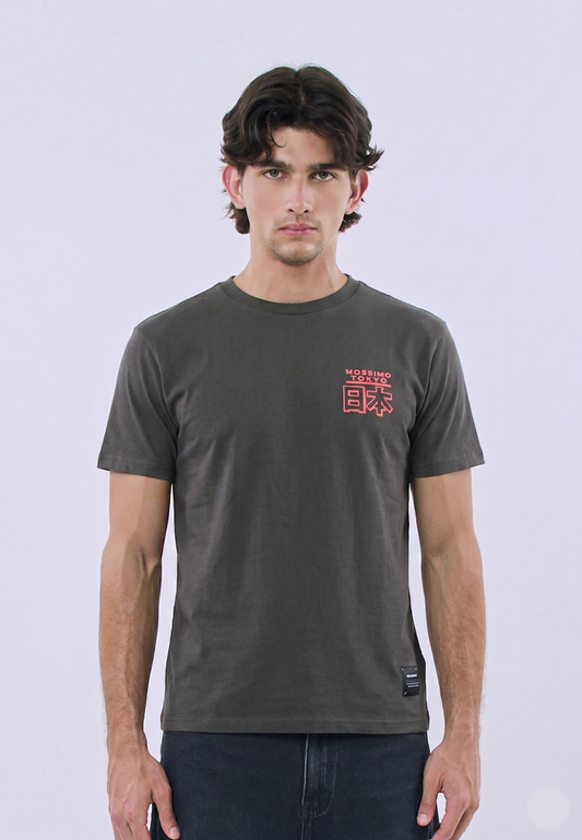 Mossimo Gyro Gray Unisex Fit Tee For Men