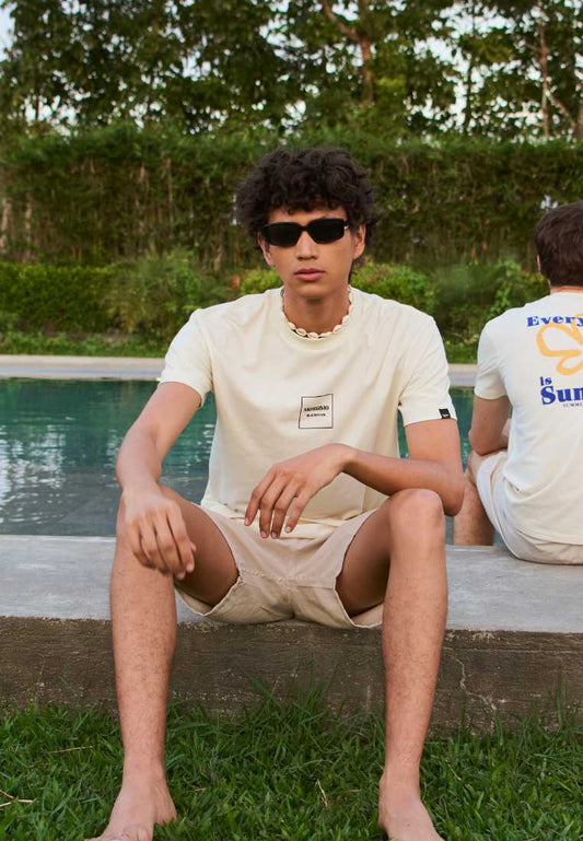 Mossimo Elliott White Unisex Tee