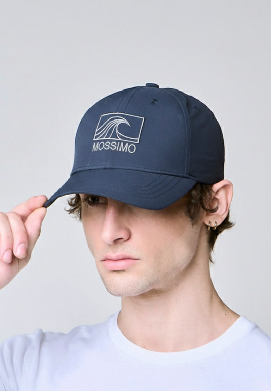 Mossimo Navy Blue Baseball Cap w/ Embroidery