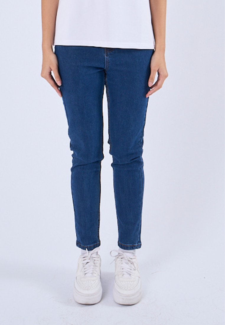 Mossimo Elara Medium Blue Five Pocket Skinny Jeans Mossimo PH