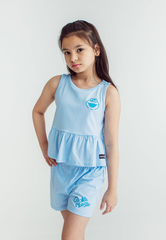 Light Blue Sesame Girls Knit Set - Mossimo PH