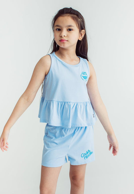 Light Blue Sesame Girls Knit Set - Mossimo PH