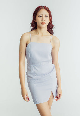 Mossimo Desiree Lavender Mini Dress with Front Slit Detail - Mossimo PH