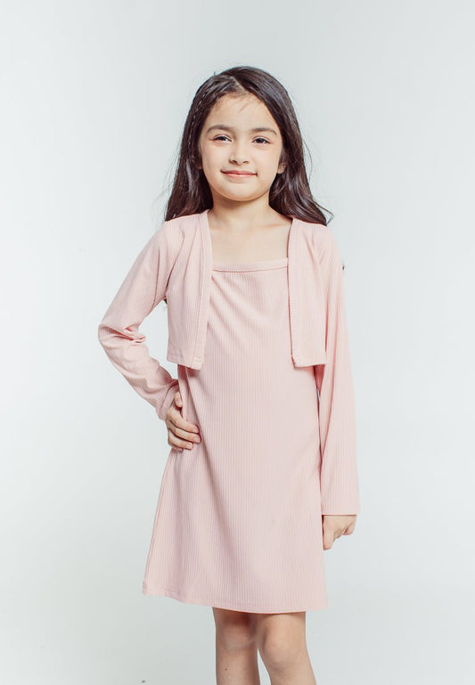 Mossimo Kids Girls Xena Pink Ballet Open Front Top and Cami Dress Set - Mossimo PH