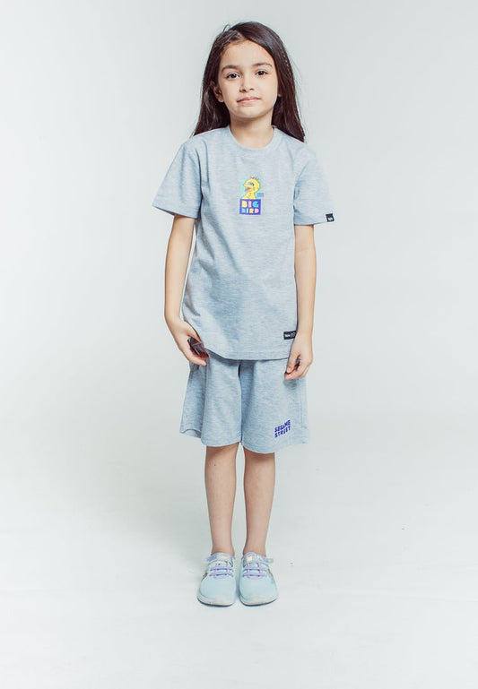 Mossimo Kids Heather Gray Sesame Street Shirt and Short Set - Mossimo PH