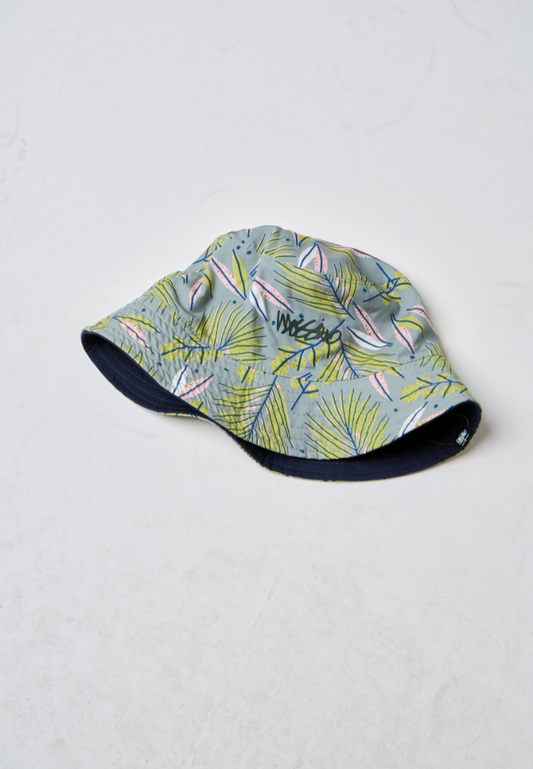 Mossimo Sage Navy Reversible Printed Bucket Hat