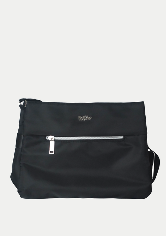 Mossimo Jenna Black Shoulder Bag