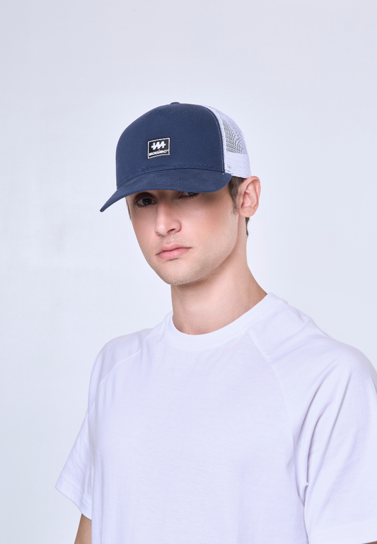 Mossimo Indigo Trucker Cap w/ Embroidery