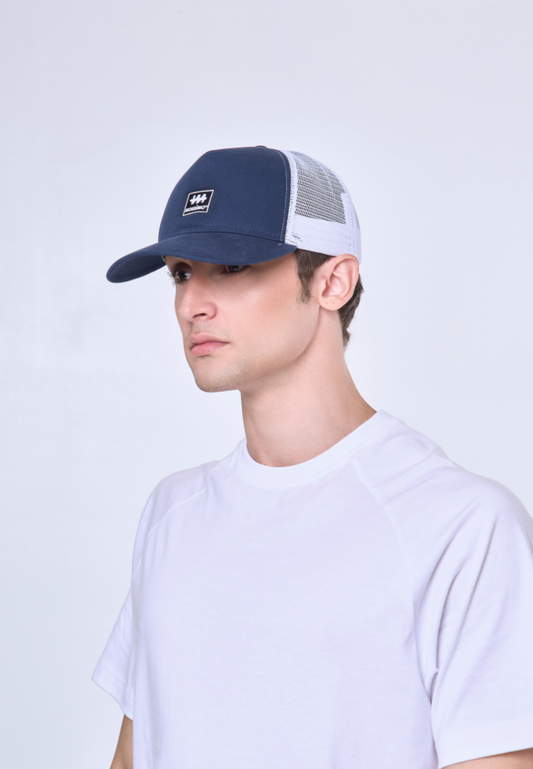 Mossimo Indigo Trucker Cap w/ Embroidery