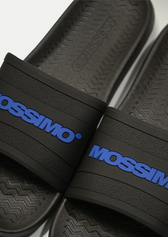 Mossimo Renzel Jet Black Men's Slides