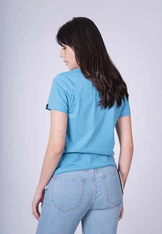 Mossimo Nikkie Blue Moon Classic Fit Tee