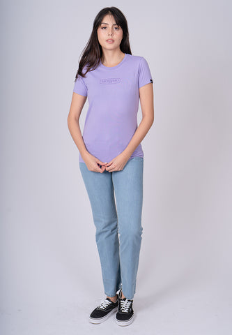 Mossimo Natasha Violet Tulip Vintage Fit Tee