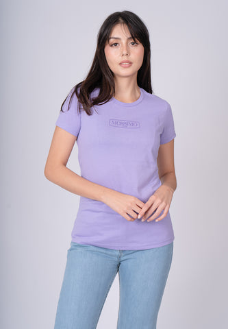 Mossimo Natasha Violet Tulip Vintage Fit Tee