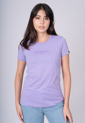 Mossimo Natasha Violet Tulip Vintage Fit Tee
