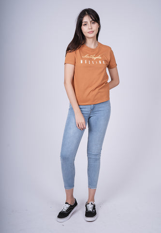 Mossimo Laura Cashew Classic Fit Tee