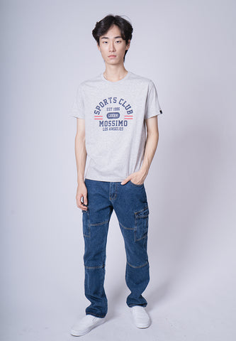 Mossimo Sean Heather Gray Muscle Fit Tee