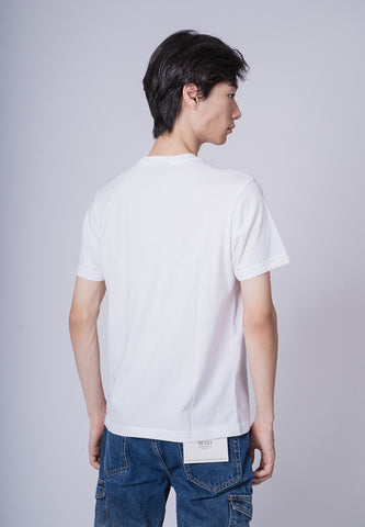 Mossimo Zeph White Muscle Fit Tee
