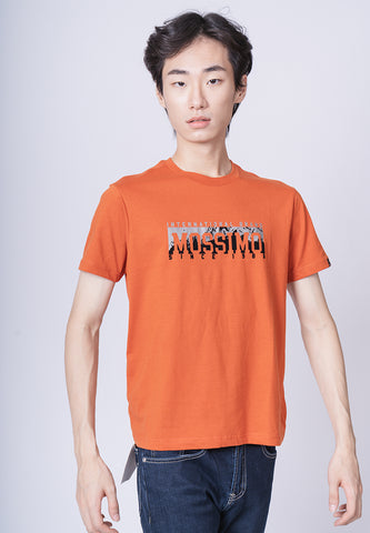 Mossimo Jeo Orange Classic Fit Tee