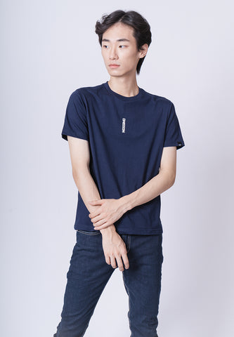 Mossimo Lloyd Navy Blue Muscle Fit Tee
