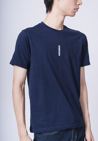 Mossimo Lloyd Navy Blue Muscle Fit Tee