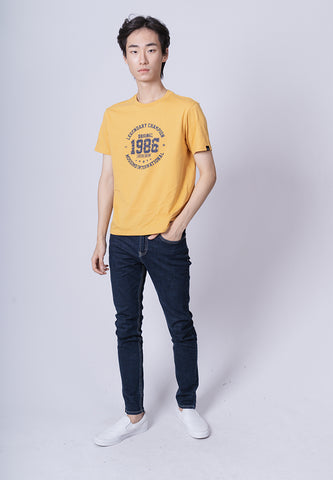 Mossimo Kenji Ochre Classic Fit Tee