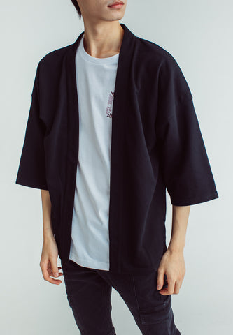 Mossimo Black Comfort Fit Kimono Jacket