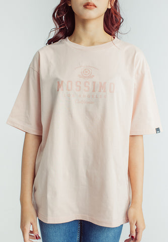 Mossimo Brielle Light Pink Oversized Fit Tee